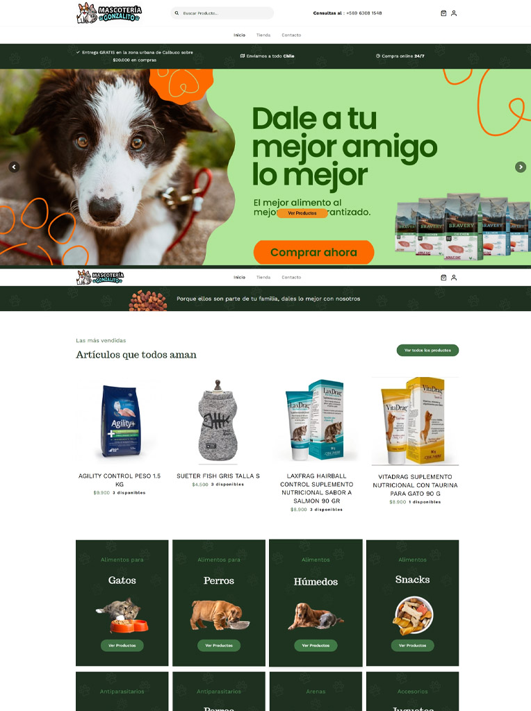 www.mascoteriagonzalito.cl