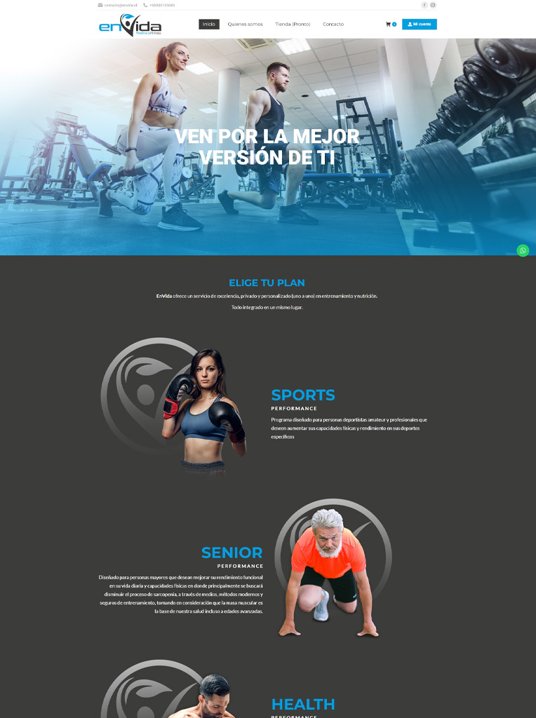 www.envida.cl